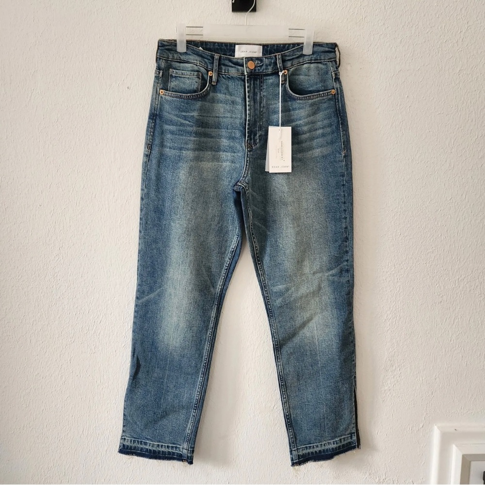 Dear John Jeans Size 29 Jodi Super High Rise Seychelles High Rise Straight Leg